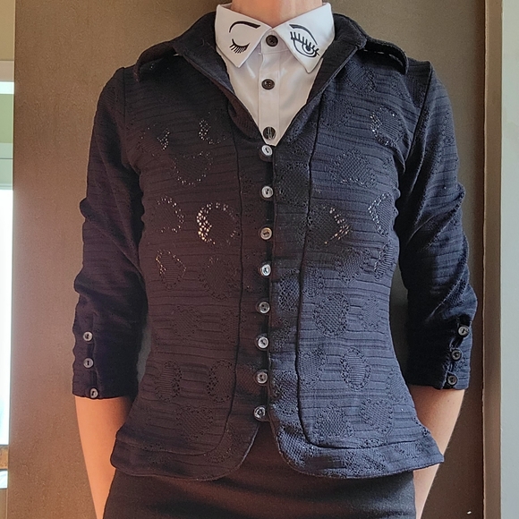 Cropped button down - Picture 5 of 8